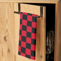 Red and Black Chequerboard Pattern