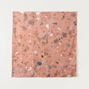 Red and Black Colorful Small Gravel Rocks Pebbelsa Tapestry