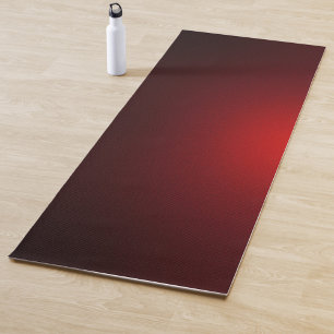 Red and black gradient yoga mat