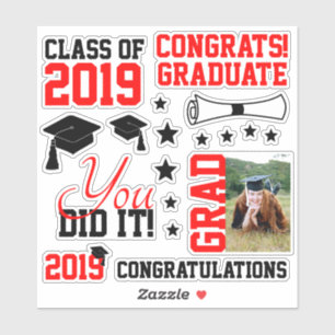 Red and Black Graduation Party