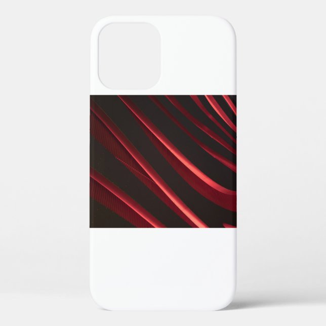 Red and black logo Case-Mate iPhone case (Back)