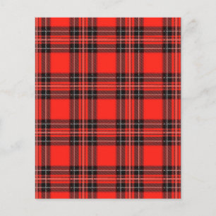 Red and black plaid
