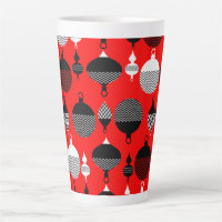 Red And Black Retro Christmas Decorative Ball