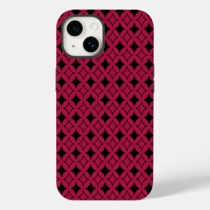 Red and black shippo iPhone 14 case