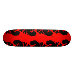 RED and BLACK Skateboard