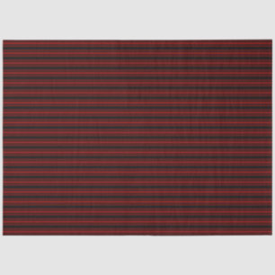 Red and Black Striped Tissue Paper