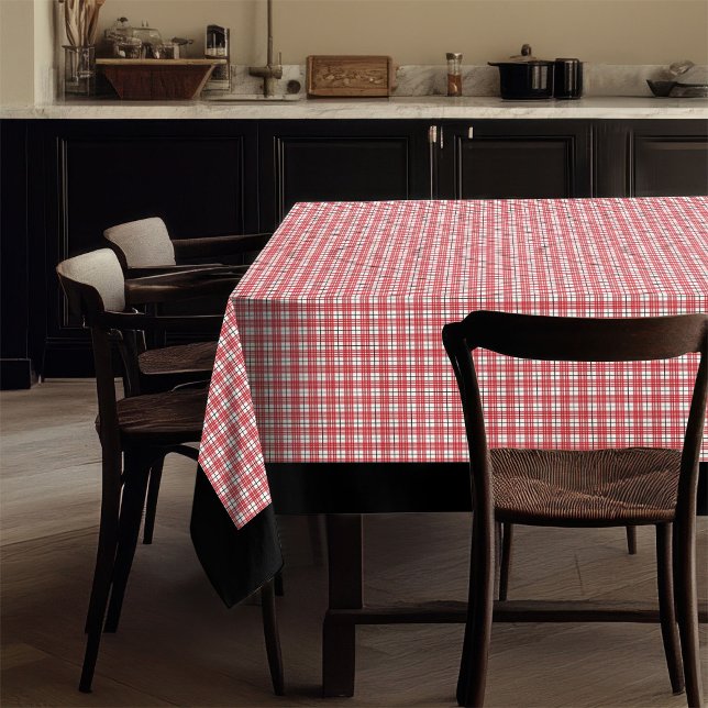 Red and Black Tablecloth Classic Buffalo Style (Red and Black Tablecloth Classic Buffalo Style)