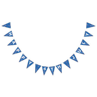 Red and Blue 4th of July   Bunting