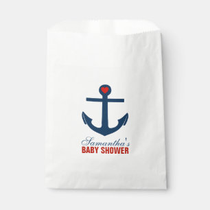 Red and Blue Anchor Favour Bag