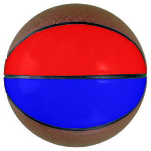 Red and Blue Basketball