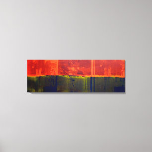 Red and Blue Canvas Print