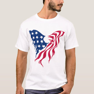 Red and Blue Eagle T-Shirt