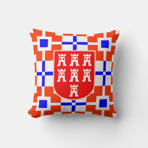 Red and Blue, its Saxonian Cushion