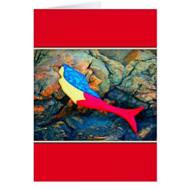 red and blue mermaid (Front)