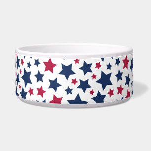 Red and Blue Stars - American flag pattern