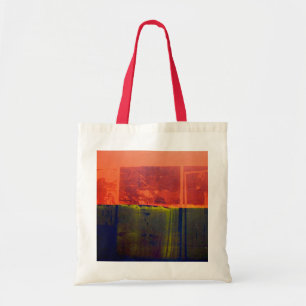 Red and Blue Tote Bag