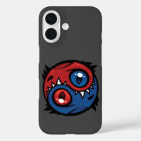 Red and Blue Yin Yang Dragons