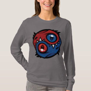Red and Blue Yin Yang Dragons T-Shirt