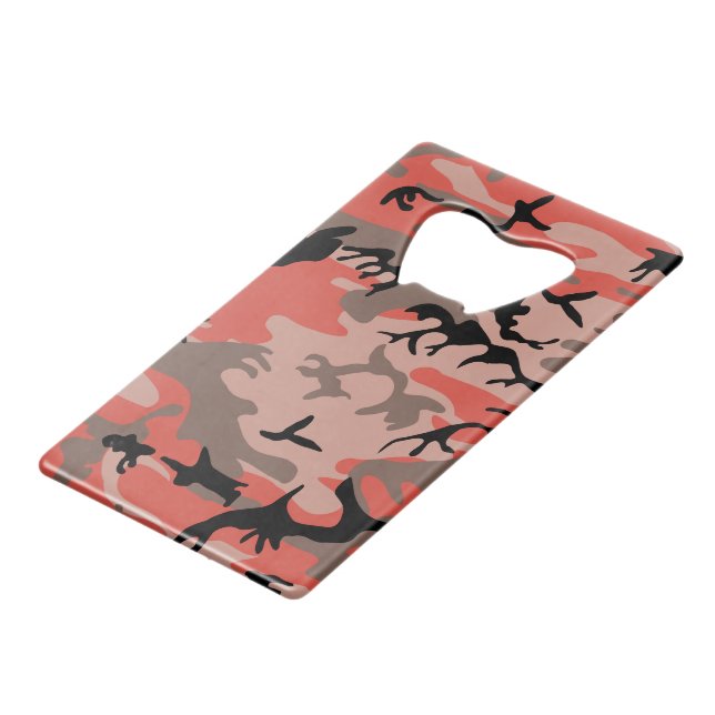 Red and Brown Camouflage, Military, Army (Front Angled)