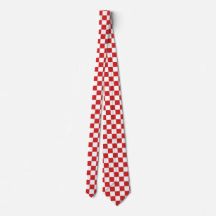 Red and Change Background Colour Tie