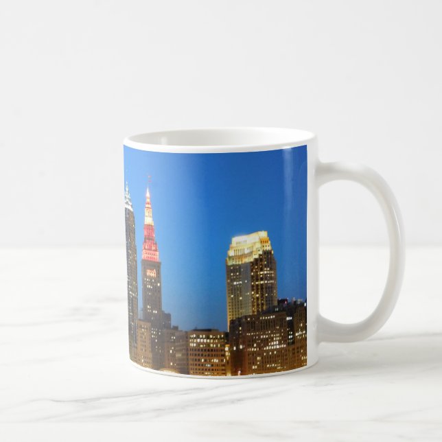 Red and Gold Cleveland OH Mug (Right)
