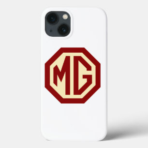 Red and Gold MG Logo iPhone 13 Case