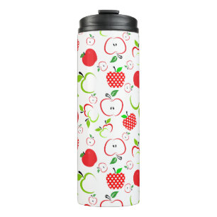 Red and Green Apples Thermal Tumbler