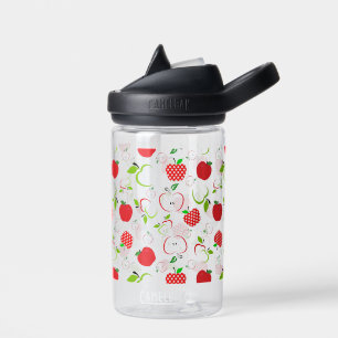 Red and Green Apples Water Bottle