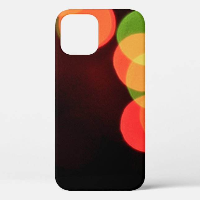 Red and green bokeh lights Case-Mate iPhone case (Back)