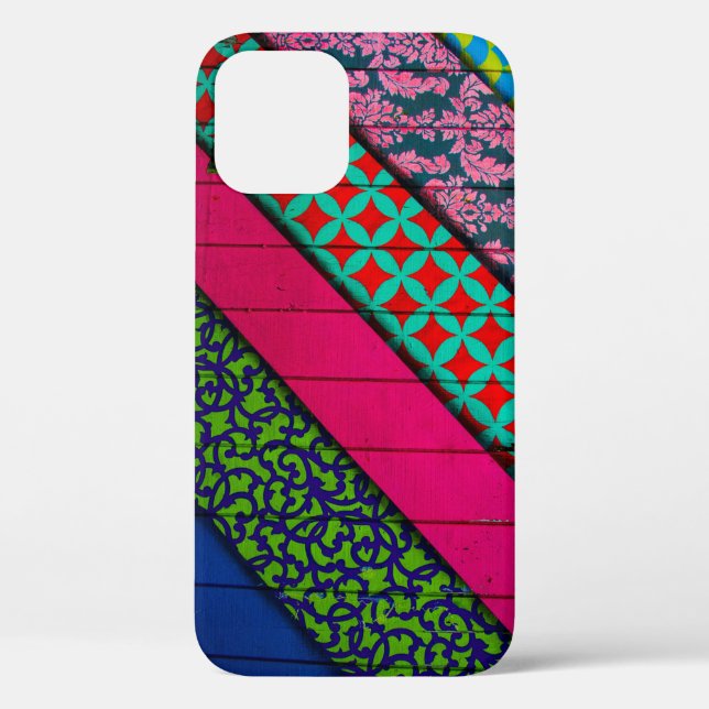 Red and green garment Case-Mate iPhone case (Back)