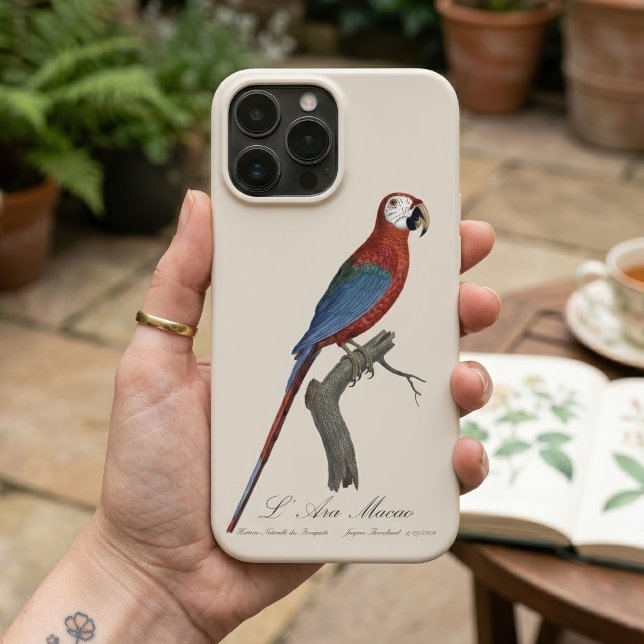 Red-and-green Macaw, Ara chloropterus Case-Mate iPhone Case (Red-and-green Macaw, Ara chloropterus. iPhone Case)