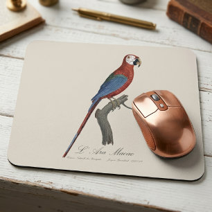 Red-and-green Macaw, Ara chloropterus Mouse Pad