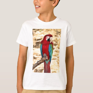 Red And Green Macaw T-Shirt