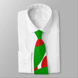 Red and Green Orbs Tie