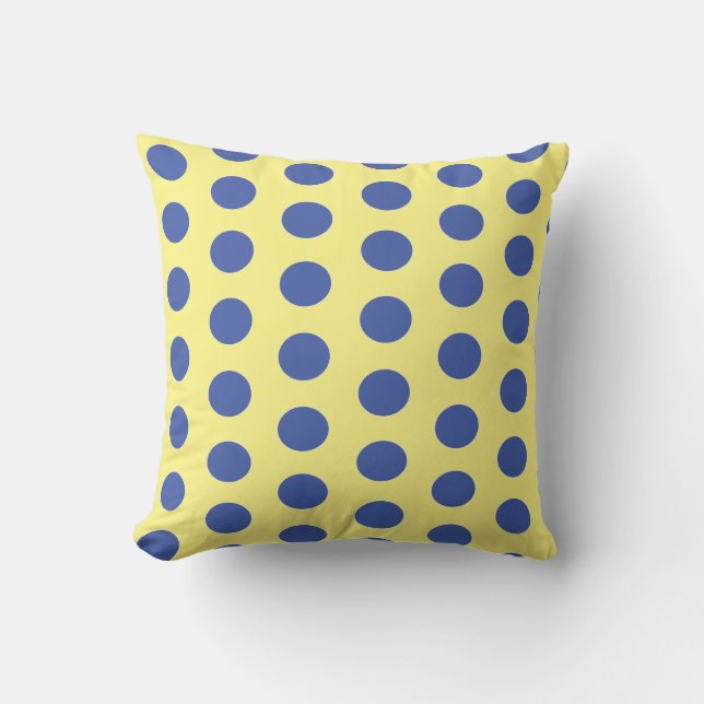 Red And Green Polka dots Cushion (Front)