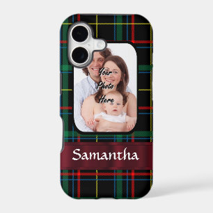 Red and green tartan