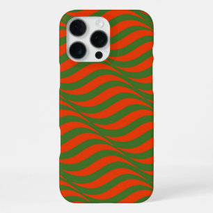 Red and Green Waves Samsung Galaxy S9 Case