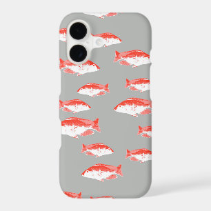 Red and grey fish
