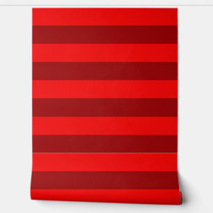 Red and Maroon Stripes Design Wall Decor