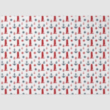 Red and Navy Nautical Series Design 12