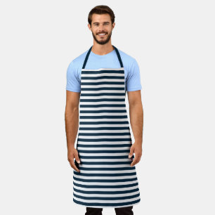 Red and Navy Nautical Series Design 5 Apron