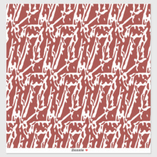 Red and orange abstract shapes blend and overlap a