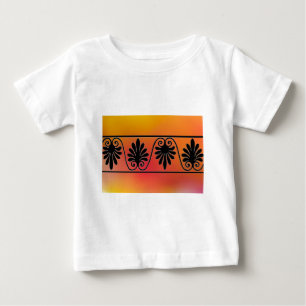 Red and Orange Border Infant's Shirt
