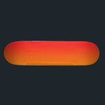 Red And Orange Ombre Skateboard<br><div class="desc">Red And Orange Ombre Skate Board Deck</div>