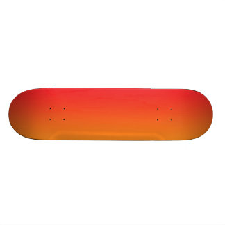 Red And Orange Ombre Skateboard
