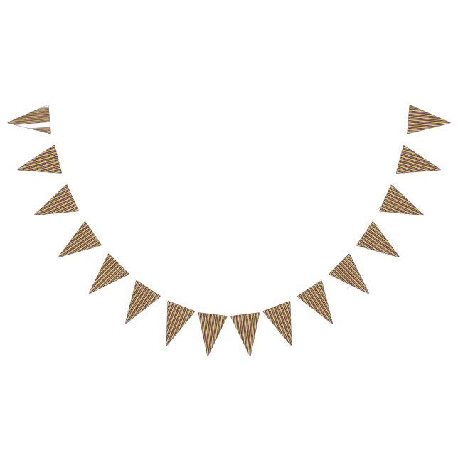 Red and orange wrapping paper with a glossy finish bunting  (All)