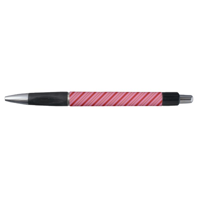 Red and Pink Candy Cane Stripes (Front)