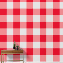 red and pink chequered