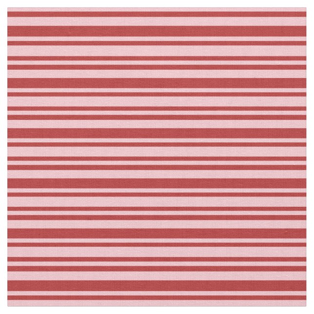 Red and Pink Lines Fabric (Close Up)