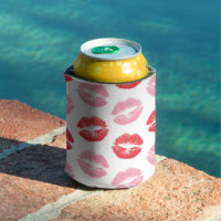 Red and Pink Lips, Pattern Of Lips, Lipstick, Kiss